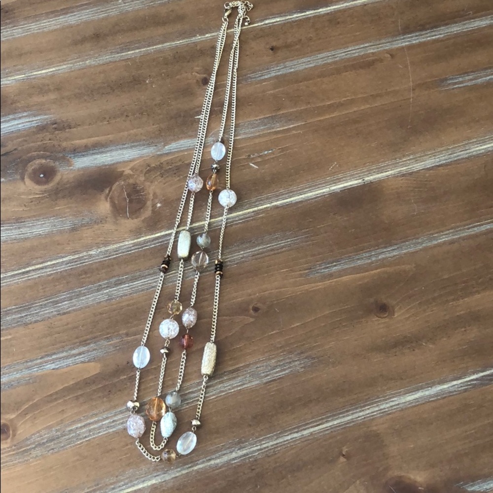 Long Gold Necklace